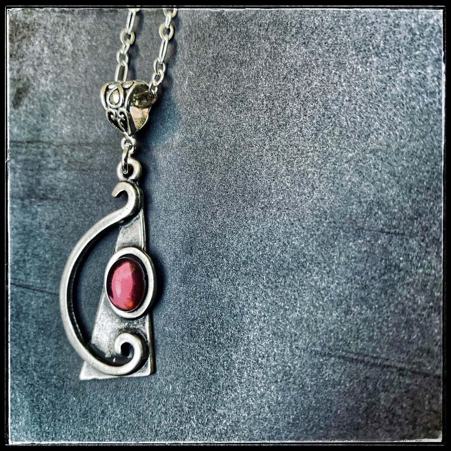 Hypnos ~ Amethyst Art Nouveau ~ Pendant