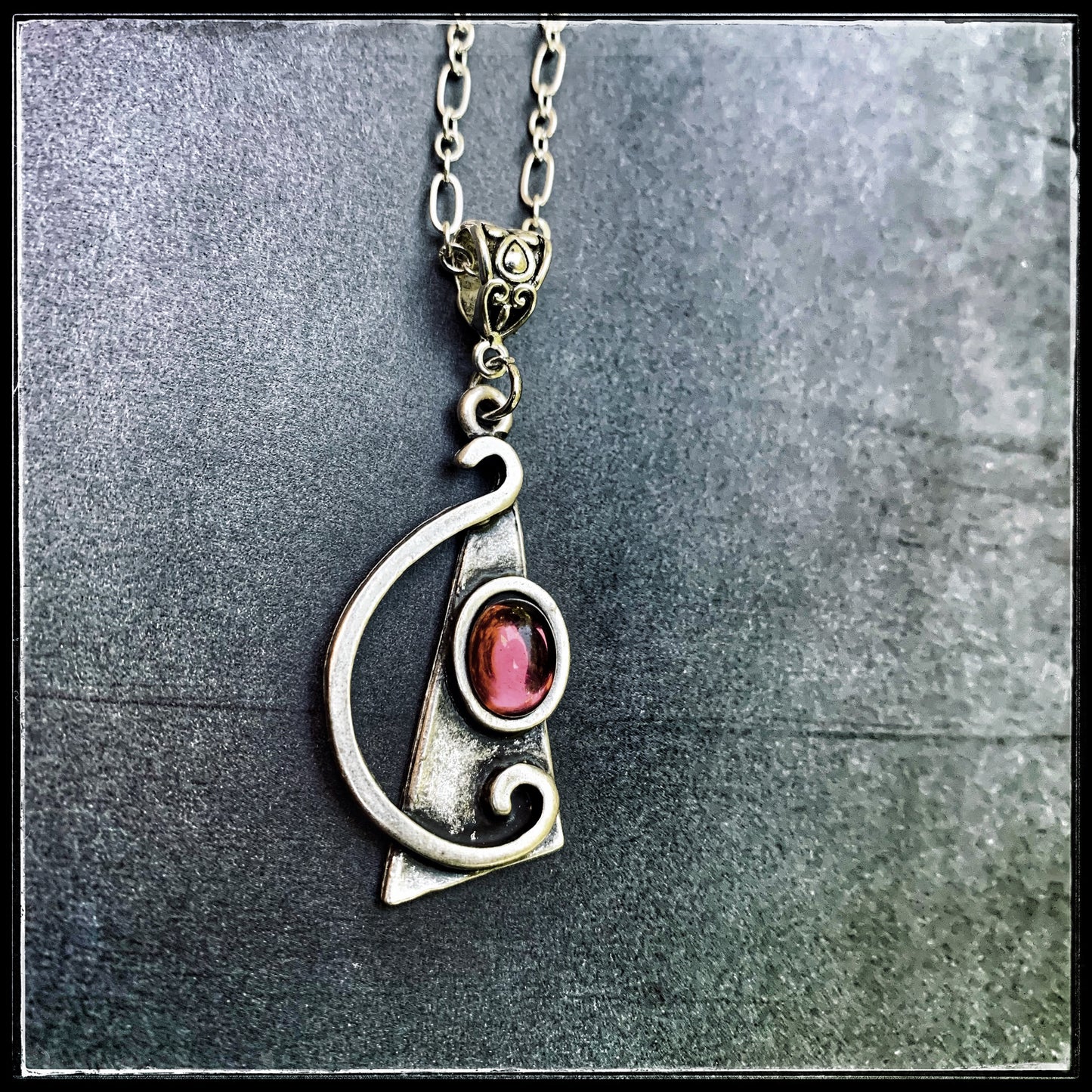Hypnos ~ Amethyst Art Nouveau ~ Pendant