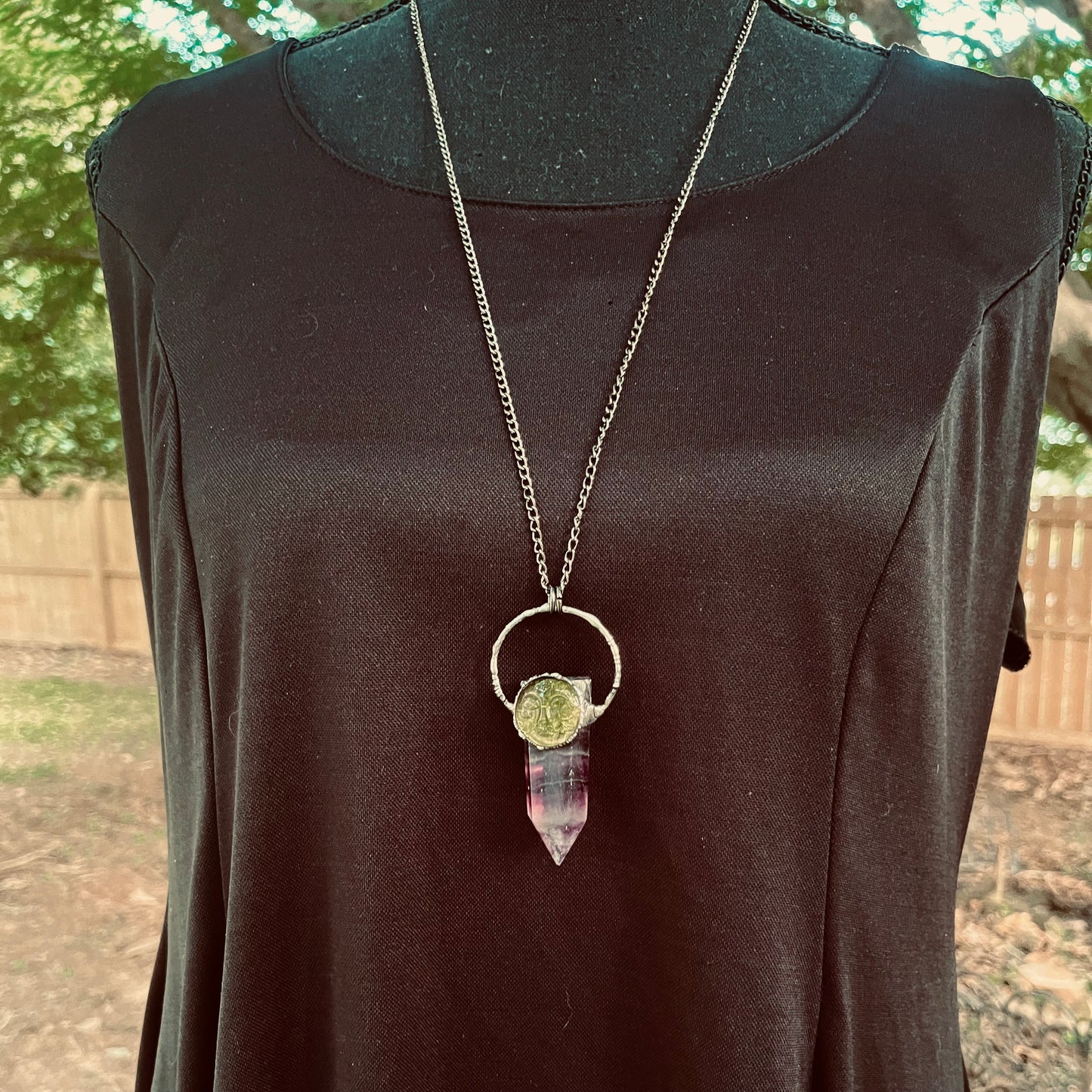 The Watchers-Kokabeel ~ Purple Fluorite - Green Fluorite ~ Talisman