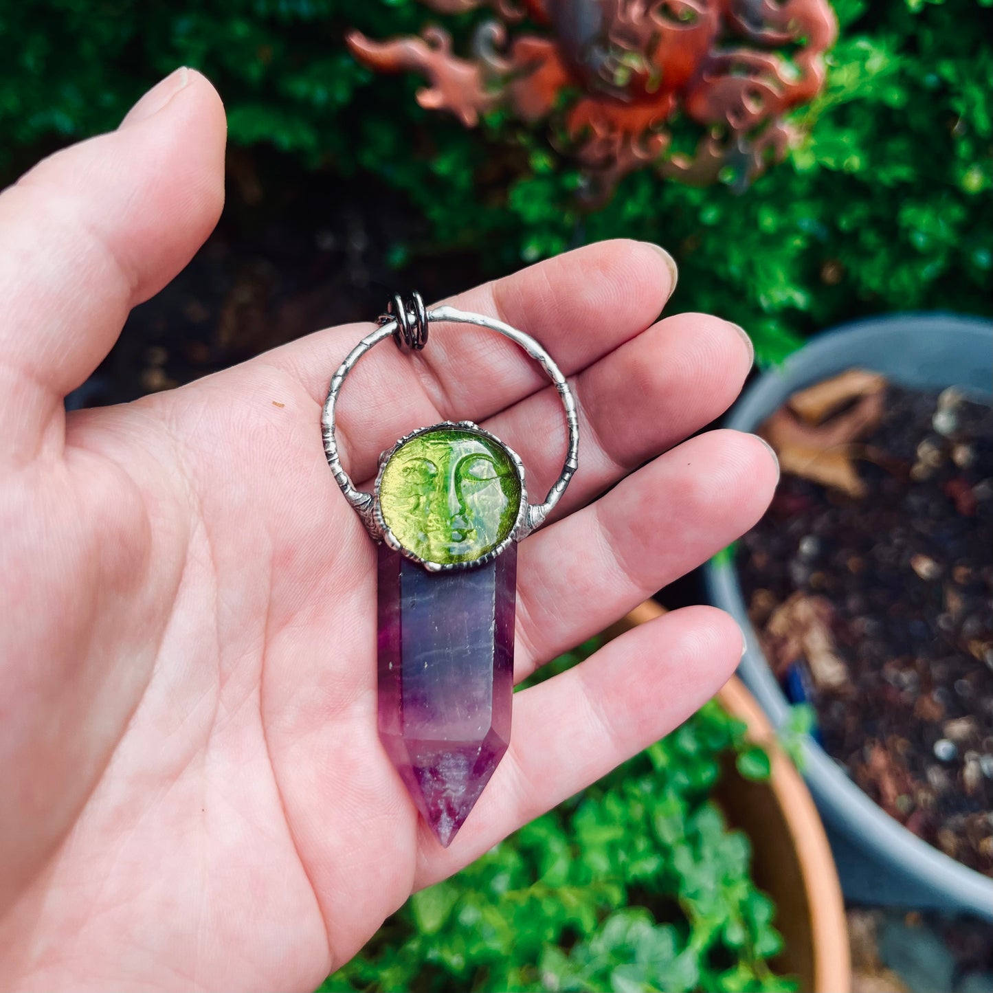 The Watchers-Kokabeel ~ Purple Fluorite - Green Fluorite ~ Talisman