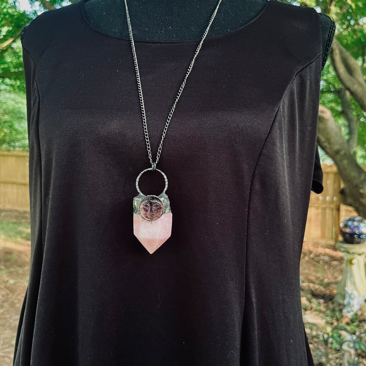 The Watchers-Armaros ~ Rhodonite - Amethyst ~ Talisman