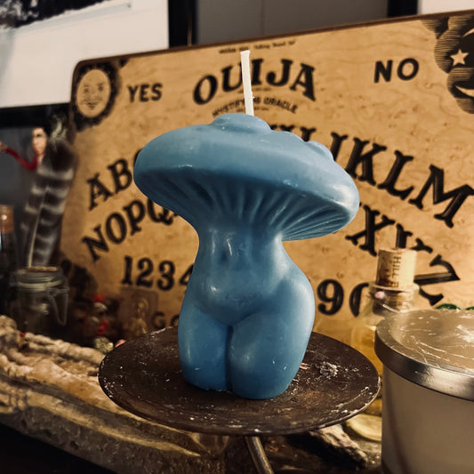 Mushroom Goddess Candle ~TRICK OR TREAT scent