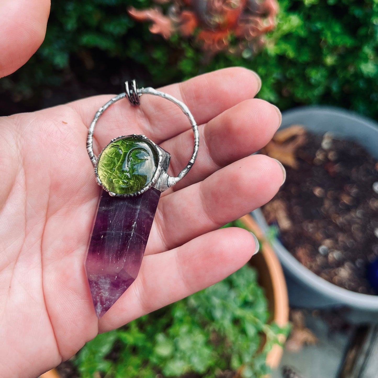 The Watchers-Kokabeel ~ Purple Fluorite - Green Fluorite ~ Talisman