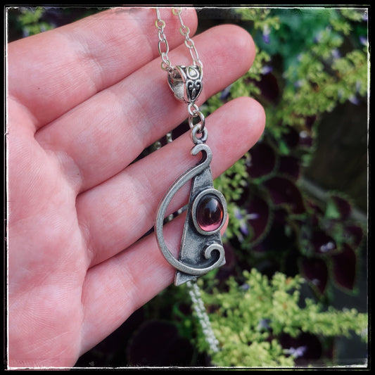 Hypnos ~ Amethyst Art Nouveau ~ Pendant